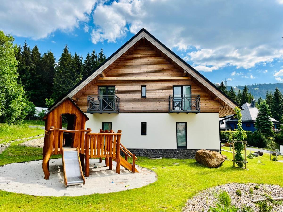 Ski Chalet Klinovec Loucna pod Klinovcem Exterior photo